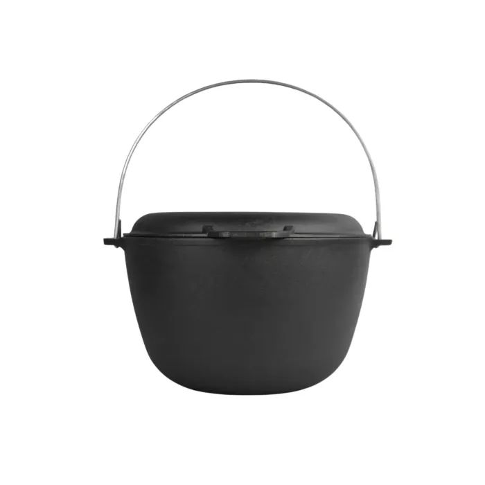 Котел туристический Brizoll чавунний з кришкою-сковородою10 л (KT10-2) изображение 5