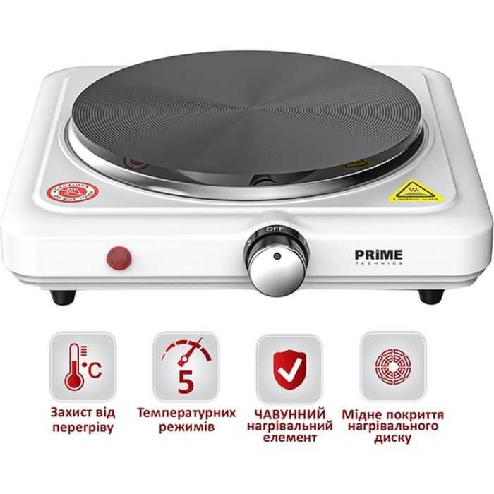 Настільна плита PRIME Technics PEC 1518 зображення 4