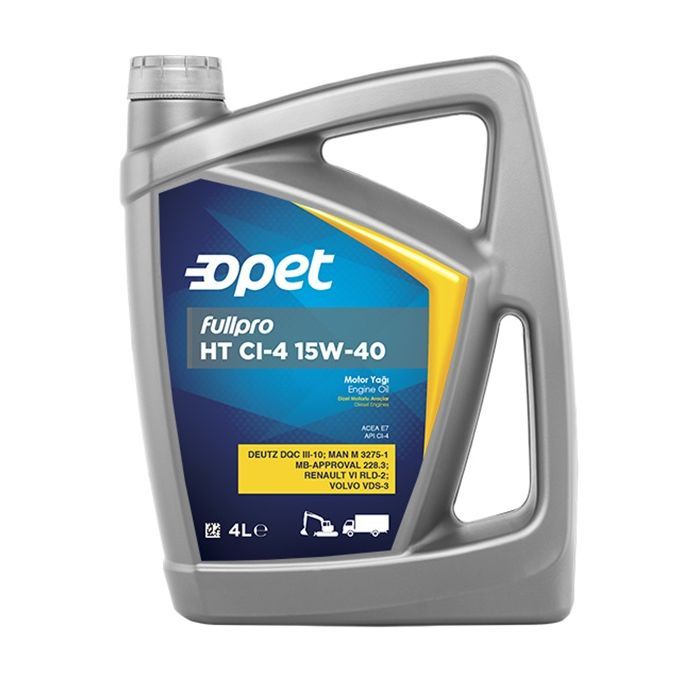 Моторное масло OPET FullPro HT CI-4 15W-40, 4л (601215384)