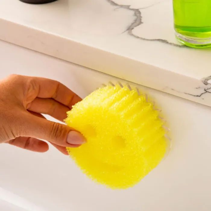 Губки кухонные Scrub Daddy Original Желтая 1 шт. (5060481022033/5060481023870) изображение 4