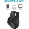 Мышка Jlab Epic Mouse Wireless/Bluetooth Black (IEUMEPICMOUSERBLK124) изображение 5
