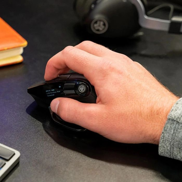 Мышка Jlab Epic Mouse Wireless/Bluetooth Black (IEUMEPICMOUSERBLK124) изображение 9