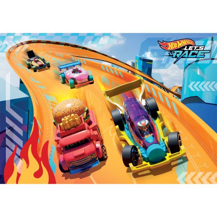 Пазл Clementoni Hot Wheels серія MAXI, 24 елементи (28523) зображення 2