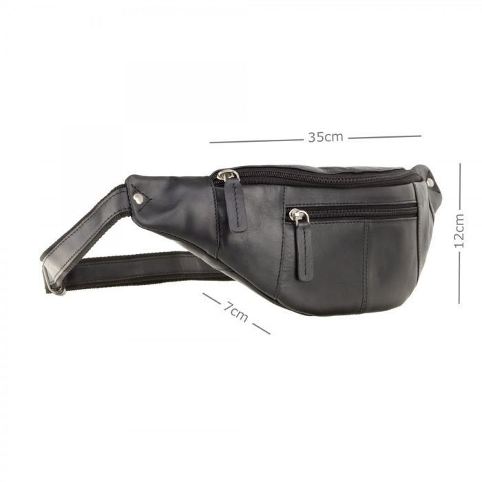 Сумка Visconti 721 Bumbag Large Oil Brown (721 OIL BR) зображення 3