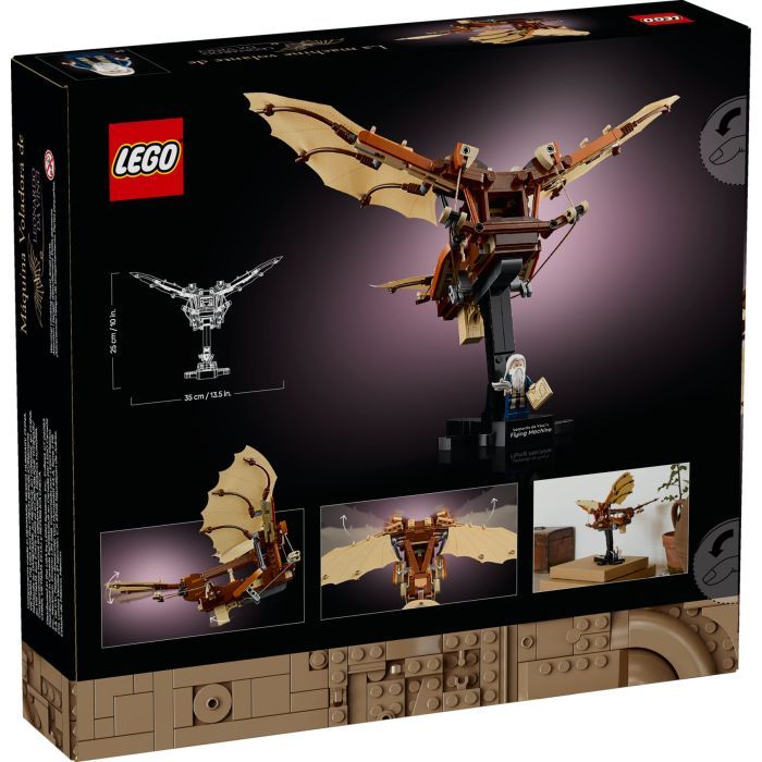 Конструктор LEGO Icons Летательный аппарат Леонардо да Винчи (10363) изображение 7