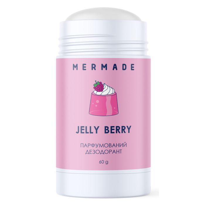 Дезодорант Mermade Jelly Berry Парфюмированный 60 г (4823122901088) изображение 2