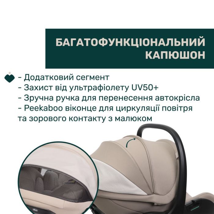 Автокресло Chicco First-Seat Recline i-Size Бежеве (8058664174157) (87100.50) изображение 8