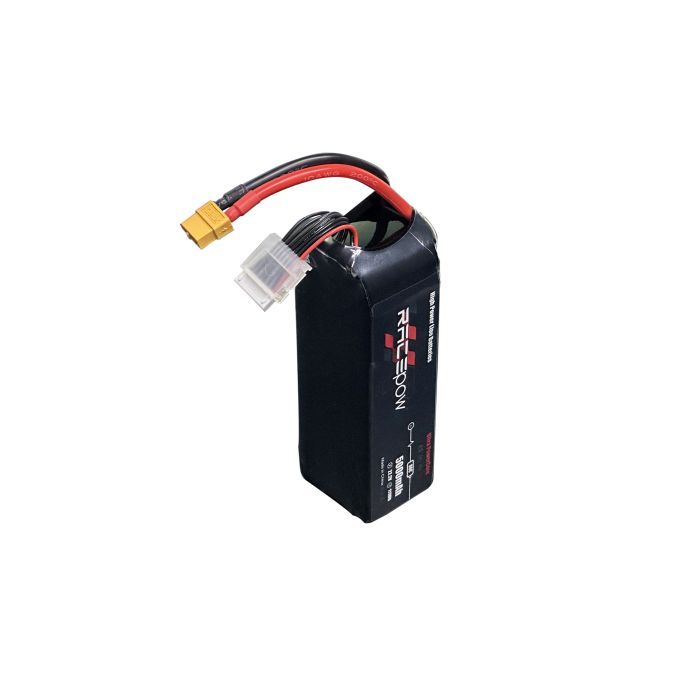 Аккумулятор для дрона RacePow 5000mAh 6S 80C (5000mAh-6S-80C) изображение 6