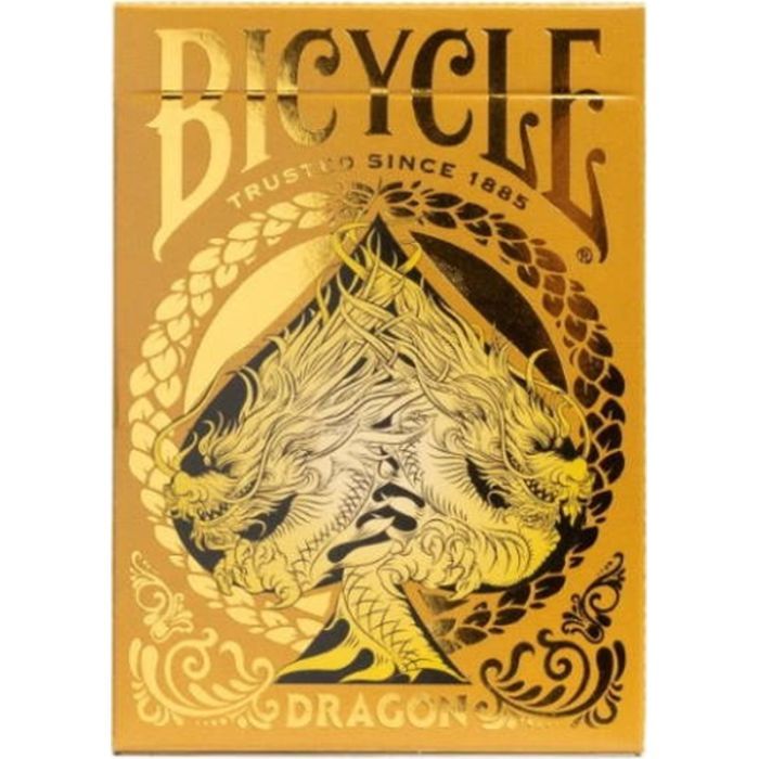 Гральні карти Bicycle Gold Dragon (ВР_КГБГД) зображення 2