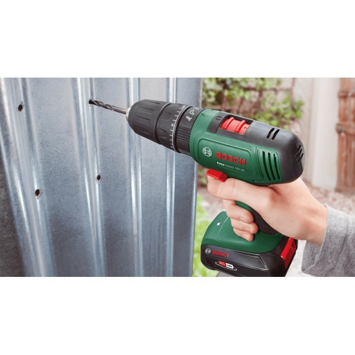 Шуруповерт Bosch EasyImpact 18V-40 18В 2х1.5Агод 2038Нм 0-4300-1650обхв кейс ЗП 1.4кг (0.603.9D8.102) изображение 4