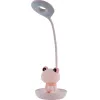 Настільна лампа Kite Froggy LED з акумулятором, рожева (K24-492-3-2) зображення 2