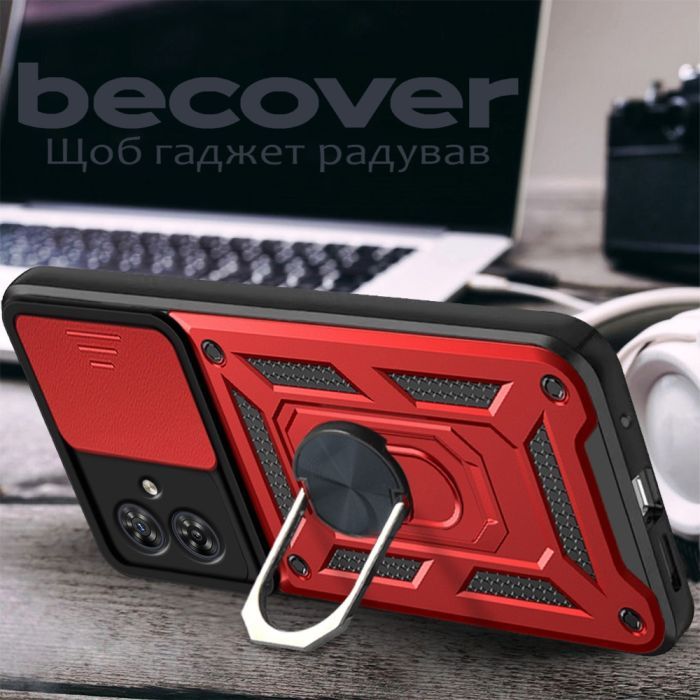 Чехол для мобильного телефона BeCover Military Motorola Moto G55 Red (713059) изображение 4