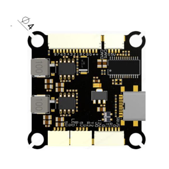 Політний стек Hobbyporter F405 + 55A ESC (F405BLS55A) зображення 2