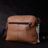 Сумка Grande Pelle Кросс-боди из натуральной кожи Бежевая (11652) изображение 9