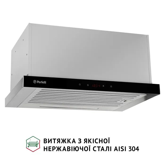 Вытяжка кухонная Perfelli ISEO 6PSF INOX изображение 4