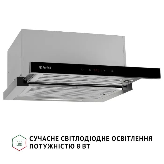Вытяжка кухонная Perfelli ISEO 6PSF INOX изображение 5