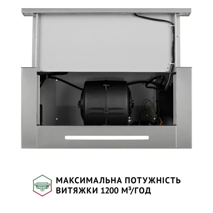 Вытяжка кухонная Perfelli ISEO 6PSF INOX изображение 7