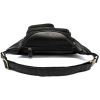Сумка Vintage Поясная мужская Черная (14817) изображение 6