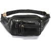 Сумка Vintage Поясная мужская Черная (14817)