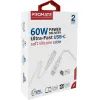 Дата кабель USB-C to USB-C powerlink-cc120.white Promate (powerlink-cc120.white) изображение 2
