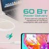 Дата кабель USB-C to USB-C powerlink-cc120.white Promate (powerlink-cc120.white) изображение 3