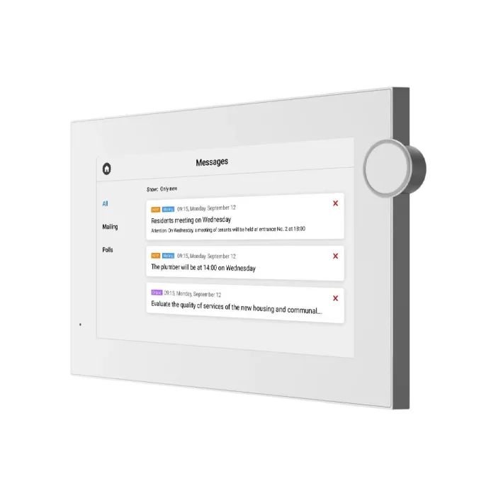 Видеодомофон Bas-IP AZ-07L Android white изображение 3