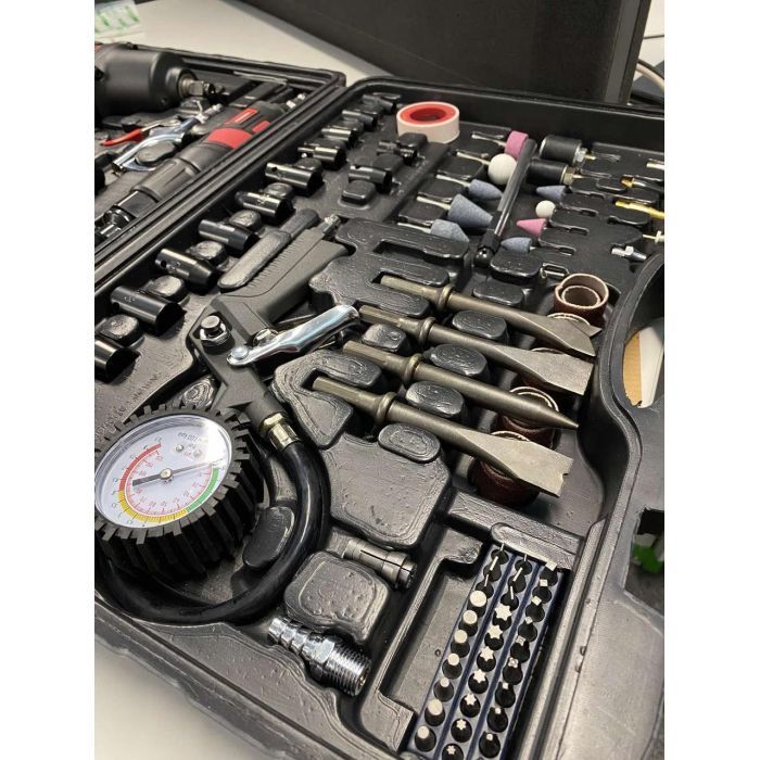 Набор инструментов AEROPRO пневматичних 57 шт. (RP7857) изображение 2