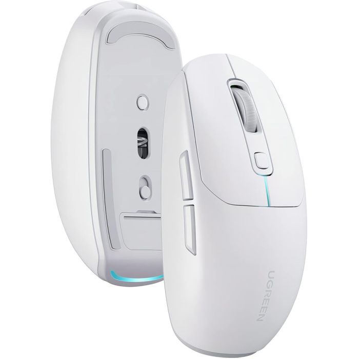 Мышка Ugreen MU103 Wireless/Bluetooth White (15629) изображение 8