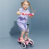 Самокат Micro Mini Deluxe Glow LED Морозний рожевий (MMD217) зображення 9
