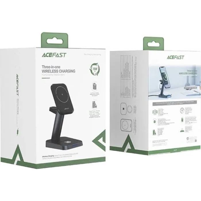 Зарядний пристрій Acefast Wireless QI 3in1 18W E3 (6974316280903) зображення 5