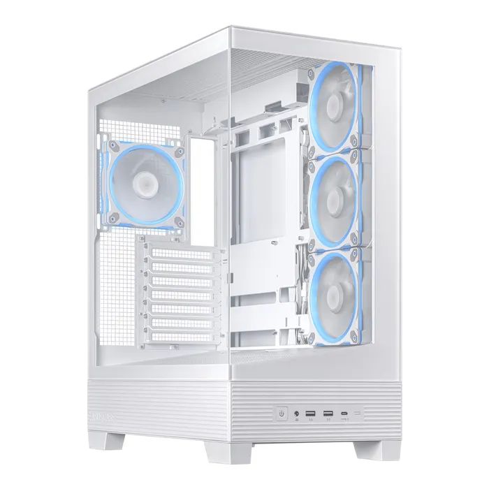 Корпус ASUS A31 Plus White Tempered Glass (90DC00R3-B19000)