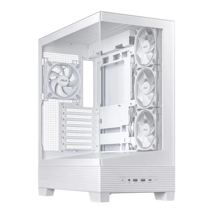 Корпус ASUS A31 Plus White Tempered Glass (90DC00R3-B19000) изображение 2
