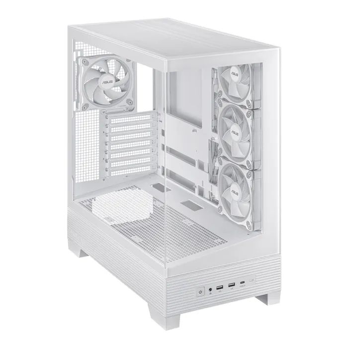 Корпус ASUS A31 Plus White Tempered Glass (90DC00R3-B19000) изображение 5