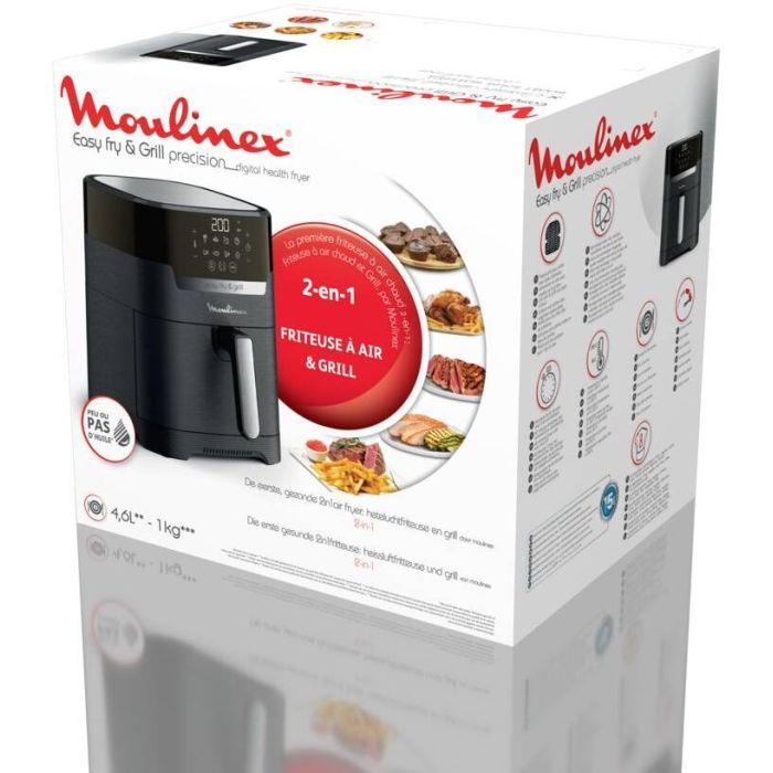 Мультипечь Moulinex EasyFry&Grill Precision (EZ505810) изображение 12