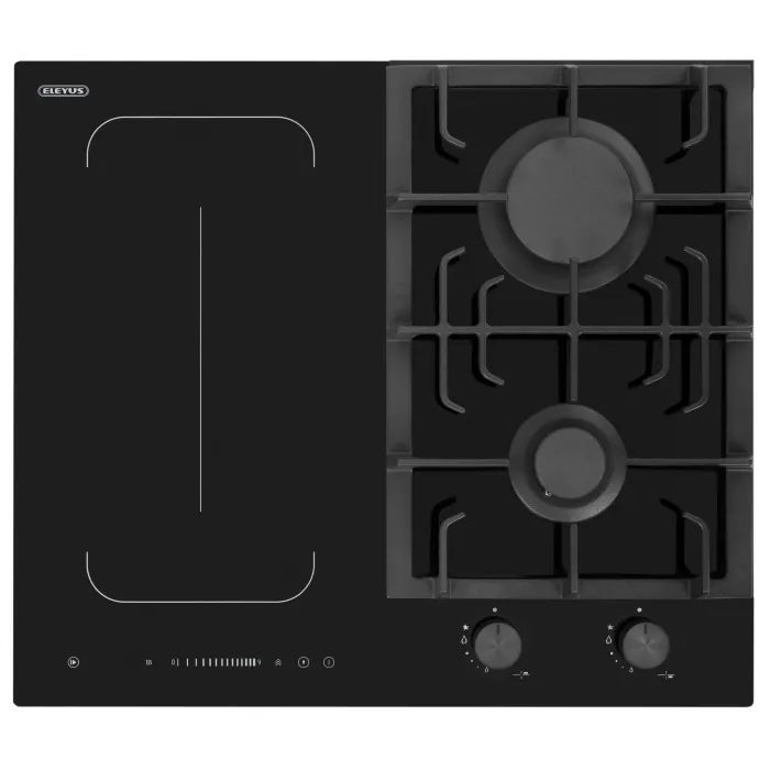 Варочна поверхня Eleyus H1СBHG SLME 60 BL I2 CF зображення 2