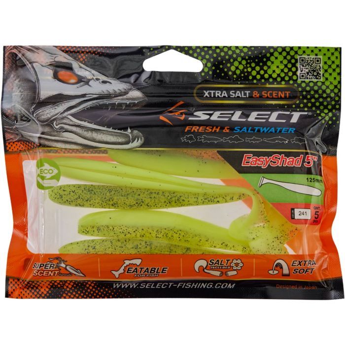 Силикон рыболовный Select Easy Shad 5" col.103 (5 шт/упак) (1870.25.67) изображение 2