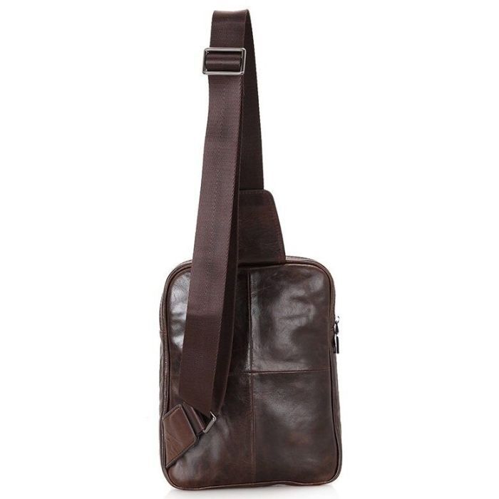 Сумка Vintage Коричневая (14415) изображение 6