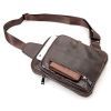 Сумка Vintage Коричневая (14415) изображение 8