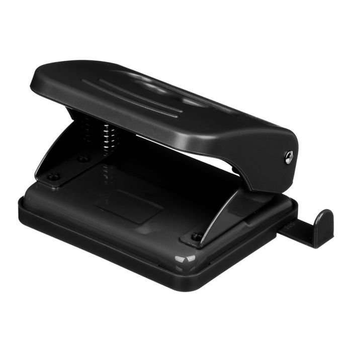 Дырокол Buromax пластиковый, до 20 листов, 120 х 82 х 53 мм, синий (BM.4017-02) изображение 2