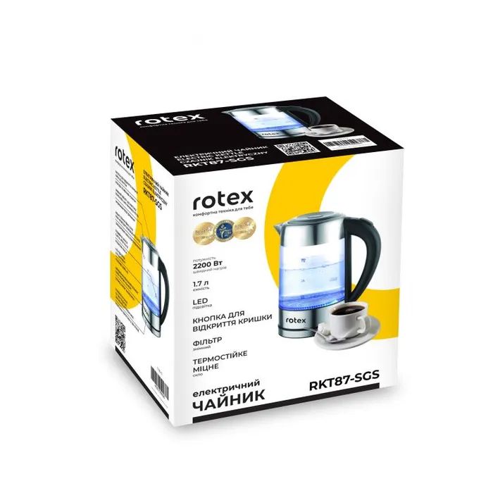 Электрочайник Rotex RKT87-SGS изображение 9