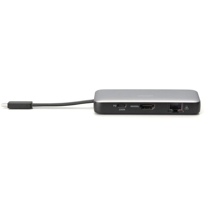 Порт-репликатор Digitus USB-C > HDMI/2xUSB-A/USB-C/SD/MicroSD/RJ54, Travel (DA-70916) изображение 3