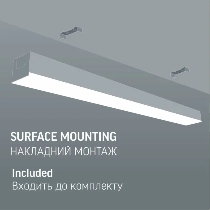 Світильник Videx LED BN03 30W 0.6М 5000K 220V (VL-BN03-30065B) зображення 6