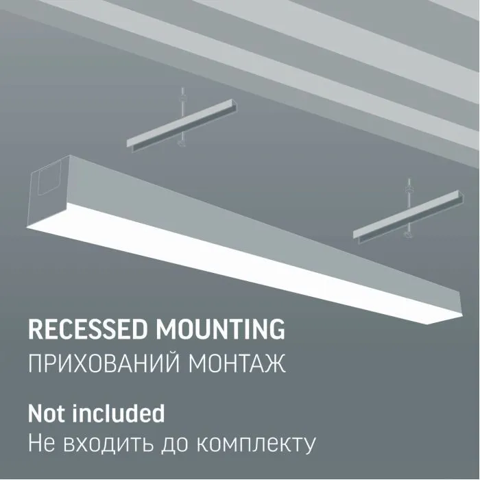 Світильник Videx LED BN03 30W 0.6М 5000K 220V (VL-BN03-30065B) зображення 7