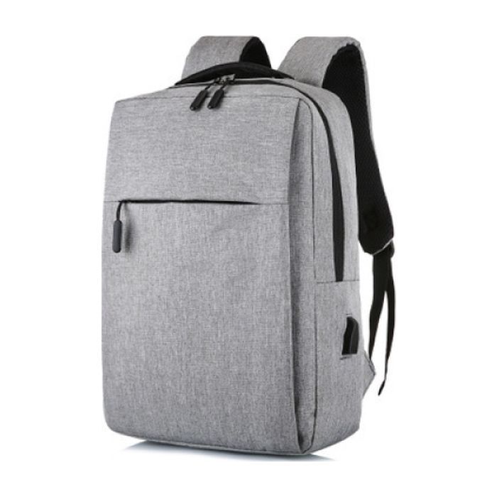 Рюкзак для ноутбука Merlion 14" YT-B14-Grey USB, 32х11х41 см Grey (34410)