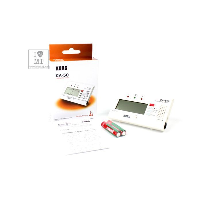Тюнер для музичних інструментів Korg CA-50 (226833) зображення 7