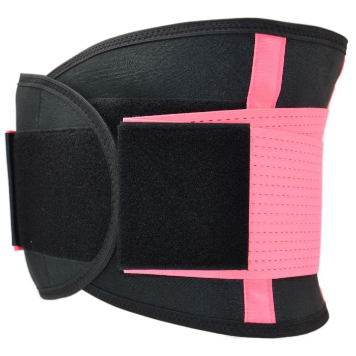 Пояс компрессионный MadMax MFA-277 Slimming belt Black/neon pink L (MFA-277-PNK_L) изображение 3