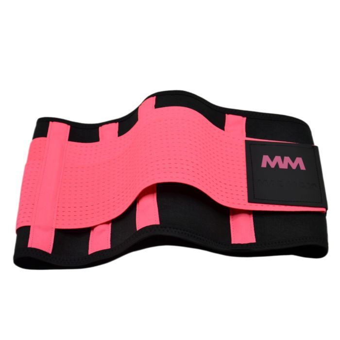 Пояс компрессионный MadMax MFA-277 Slimming belt Black/neon pink L (MFA-277-PNK_L) изображение 4
