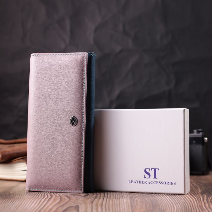 Кошелек ST Leather Из натуральной кожи Разноцветный (22521) изображение 11
