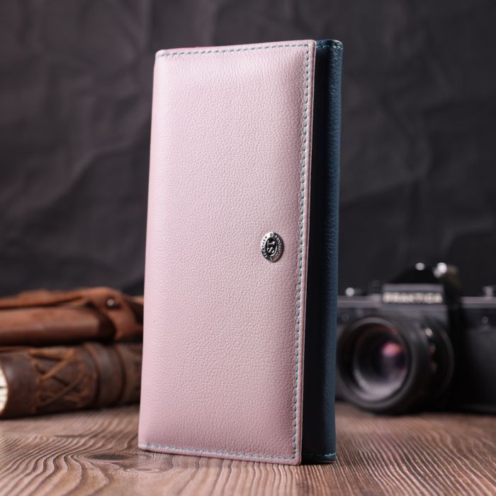 Кошелек ST Leather Из натуральной кожи Разноцветный (22521) изображение 9