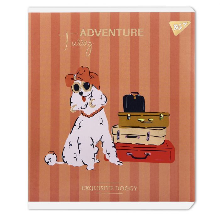 Зошит Yes Exquisite doggy А5 24 аркушів клітинка (767536) зображення 11